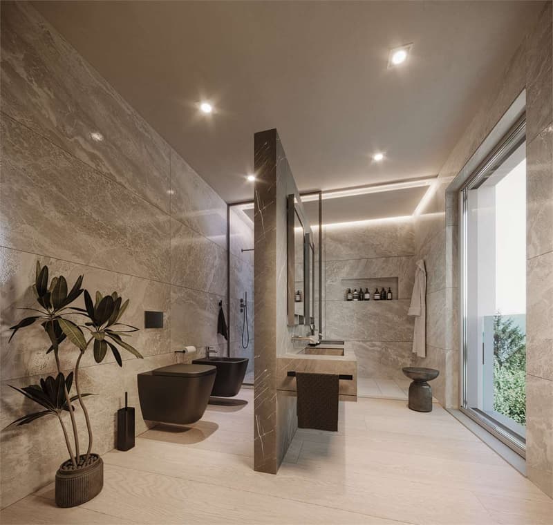 Penthouse 4,5 pièces de design avec terrasse et confidentialité maximale (3)