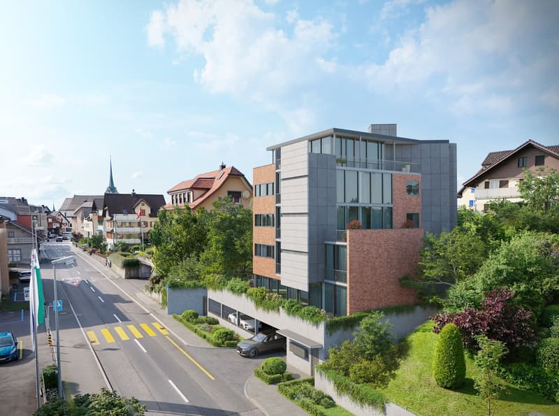 3.5-Zimmer-Neubauwohnung mit grosser Terrasse und privatem Garten - Letzte verfügbare Wohnung (2)