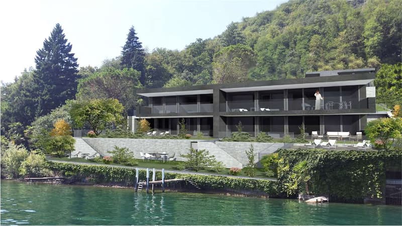 Meravigliosa villa a lago a Melide (8)