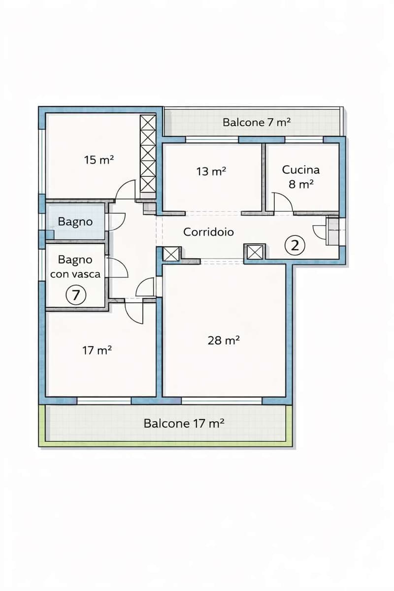 Muralto - Elegante 4.5 locali di 150 m2 con vista lago (12)