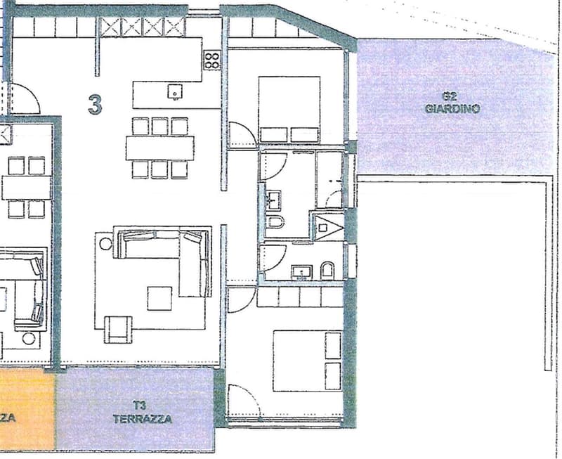 PIAZZOGNA - Recent 3,5 with garden and Lake view (13)