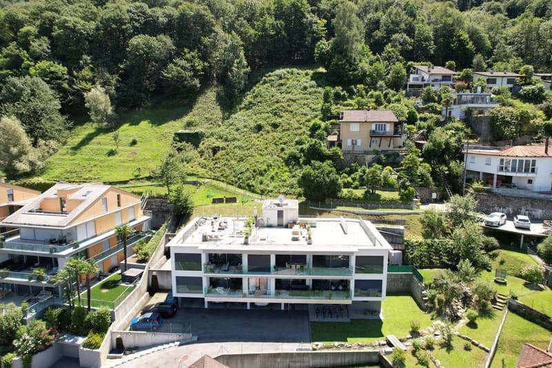 PIAZZOGNA - Recent 3,5 with garden and Lake view (10)