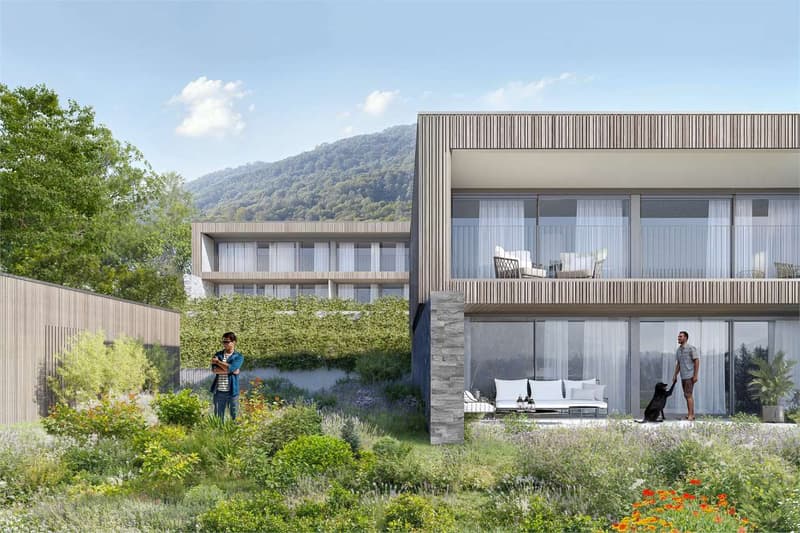 Tesserete - Spettacolare villa a schiera in costruzione (9)