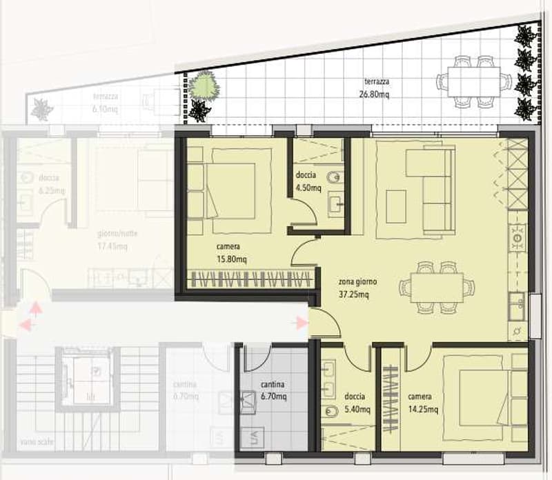 Bellinzona - 3.5 Zimmer - ideal für Investition (5)