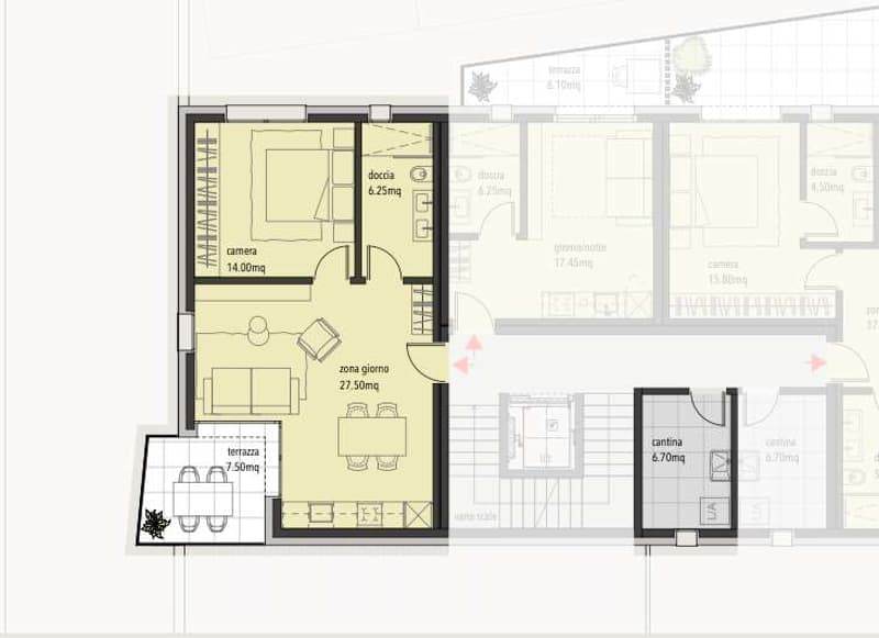 Bellinzona - 2.5 Zimmer - ideal für Investition (4)