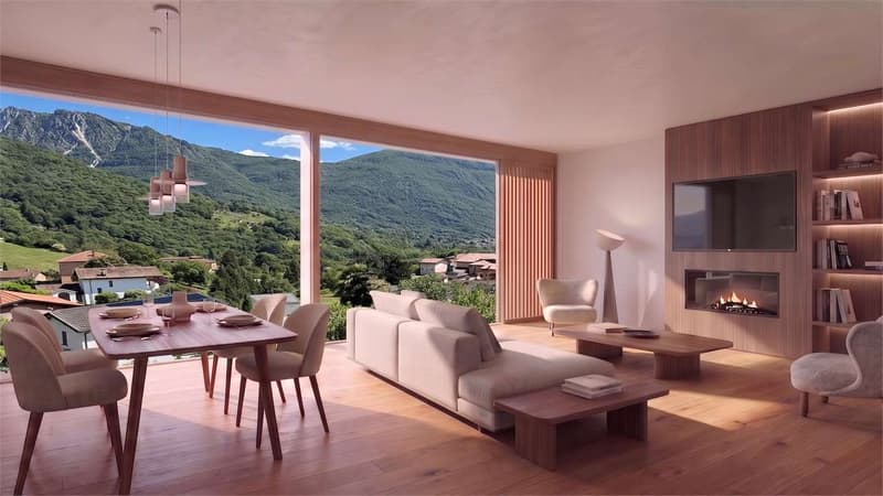 Modern newly built house in Capriasca (1)