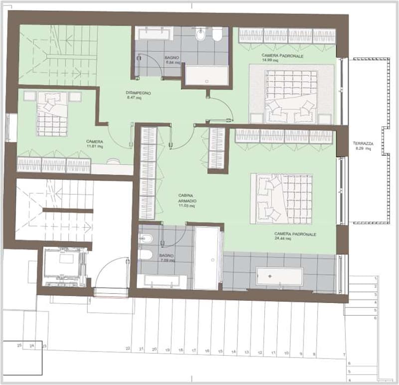 Melide - Prestigioso Duplex fronte lago (11)