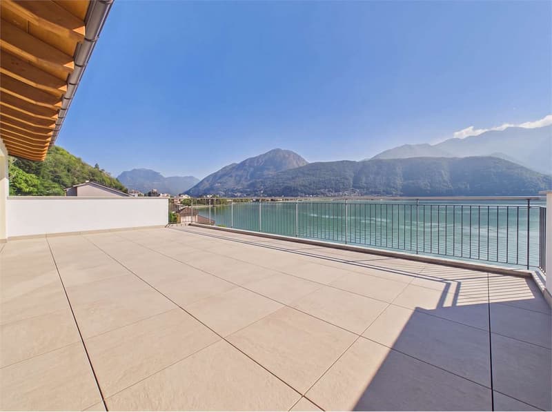 Melide - Prestigioso Duplex fronte lago (5)