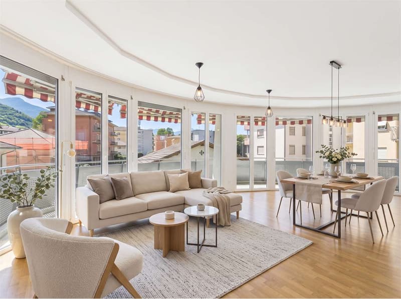 Bellinzona - Appartamento 4.5 locali disponibile da subito (2)