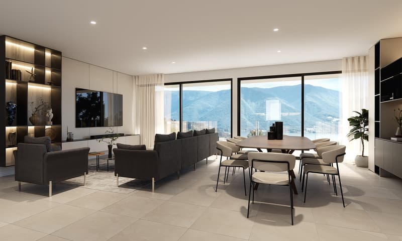 Exklusives Apartment mit Seeblick, 5.5 Zimmer in Lugano (1)
