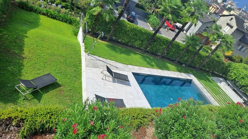 Luxuriöse 3.5 Zimmerwohnung mit Seesicht, 2 grossen Sonnenterrassen, Schwimmbad und Wellnessbereich (14)