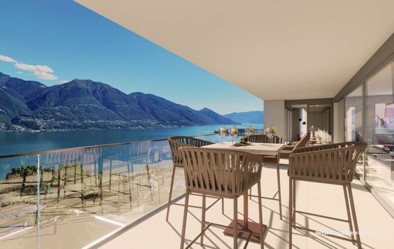 Lussuoso 5.5 locali: modernità ed eccellenza con vista lago (12)