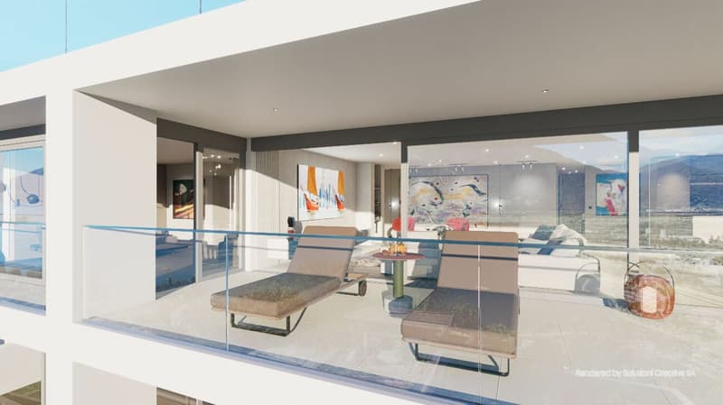 Lussuoso 5.5 locali: modernità ed eccellenza con vista lago (11)