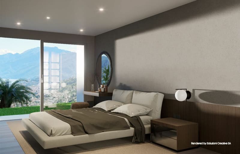 Lussuoso 4.5 locali: modernità ed eccellenza con vista lago (8)