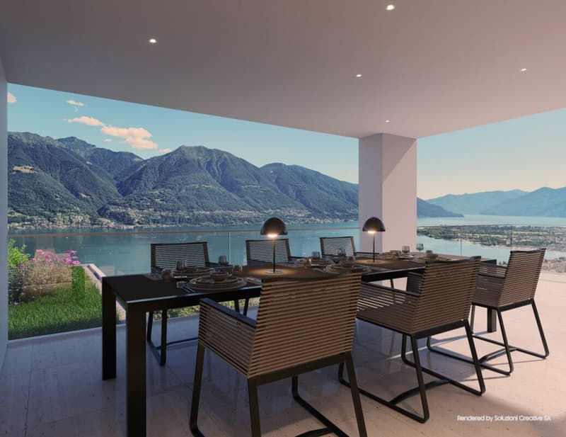 Lussuosi attici 4.5 locali: modernità ed eccellenza con vista lago (2)