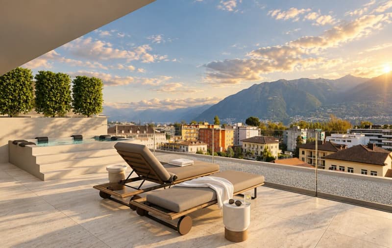Sogni in grande - del tuo attico in centro a Locarno (2)