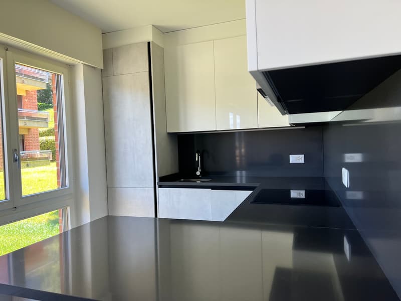 Lugano-Pazzallo – Perfect 3.5 rooms renovated with terraces and parking space - A rental income (19)