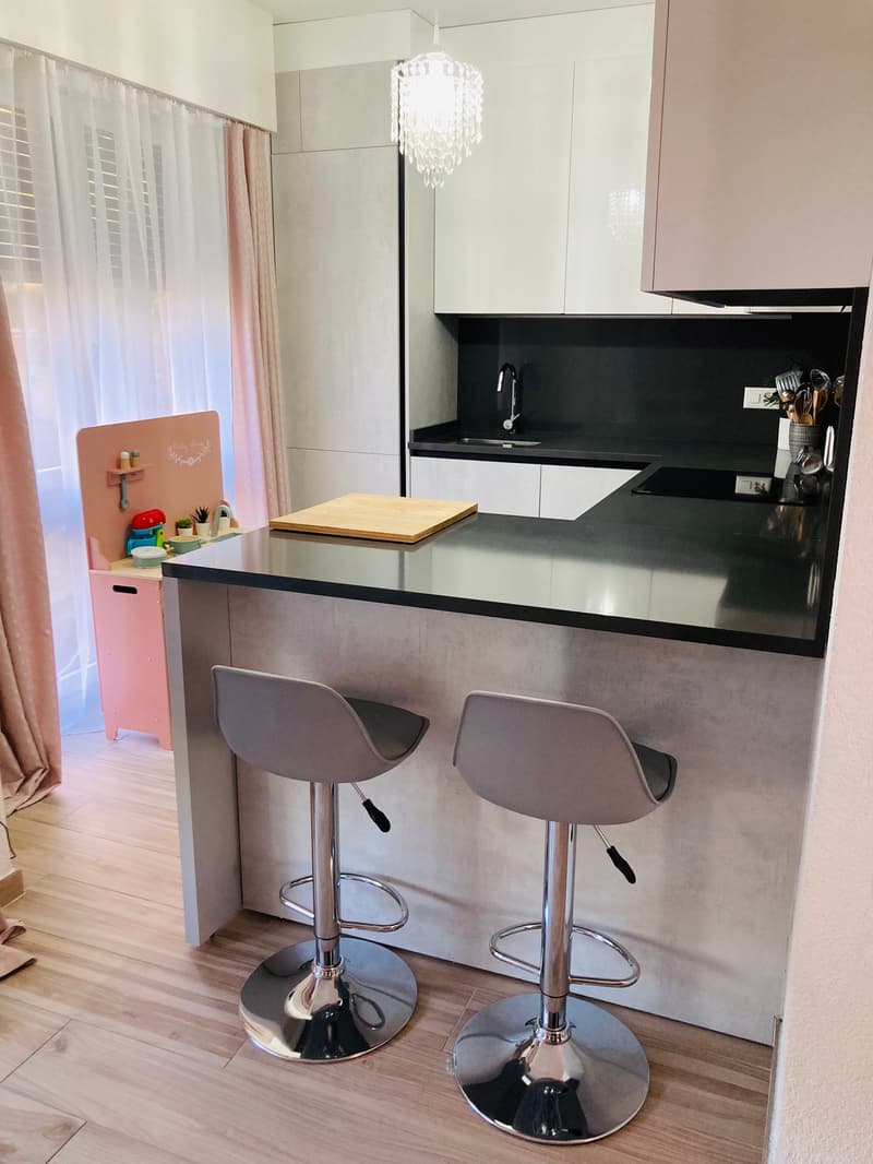 Lugano-Pazzallo – Perfect 3.5 rooms renovated with terraces and parking space - A rental income (11)