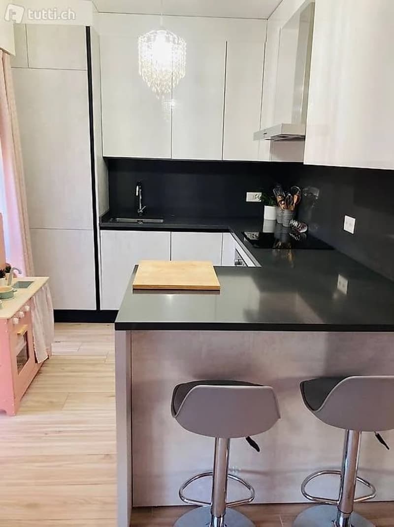 Lugano-Pazzallo – Perfect 3.5 rooms renovated with terraces and parking space - A rental income (4)