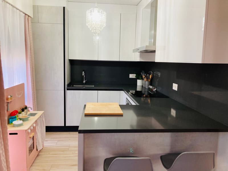 Lugano-Pazzallo – Perfect 3.5 rooms renovated with terraces and parking space - A rental income (10)