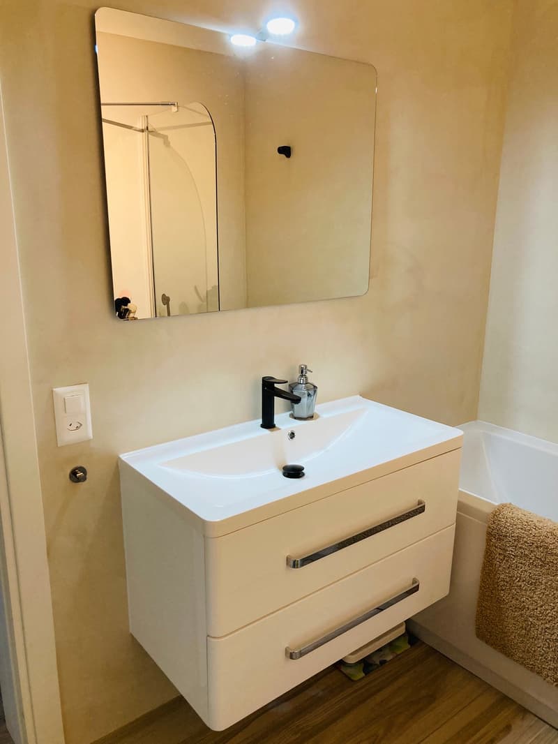 Lugano-Pazzallo – Perfect 3.5 rooms renovated with terraces and parking space - A rental income (9)