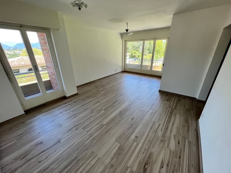 Lugano-Pazzallo – Perfect 3.5 rooms renovated with terraces and parking space - A rental income (13)