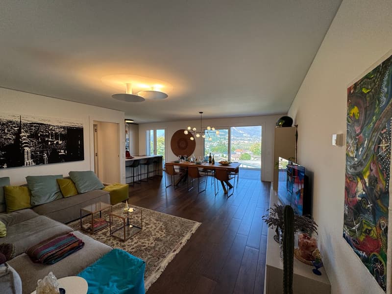 Novazzano – Modern penthouse with panoramic terraces and high-end finishes (3)