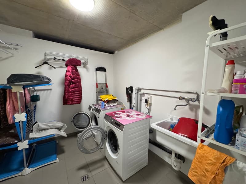 Appartement moderne 4.5 pièces avec grand jardin privé à Rancate (13)