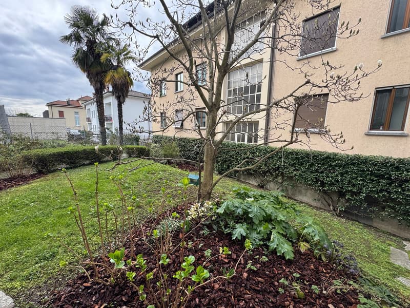 Mendrisio Center – Elegant apartment with private garden in historic villa (2)