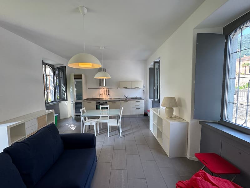 Mendrisio Center – Elegant apartment with private garden in historic villa (10)