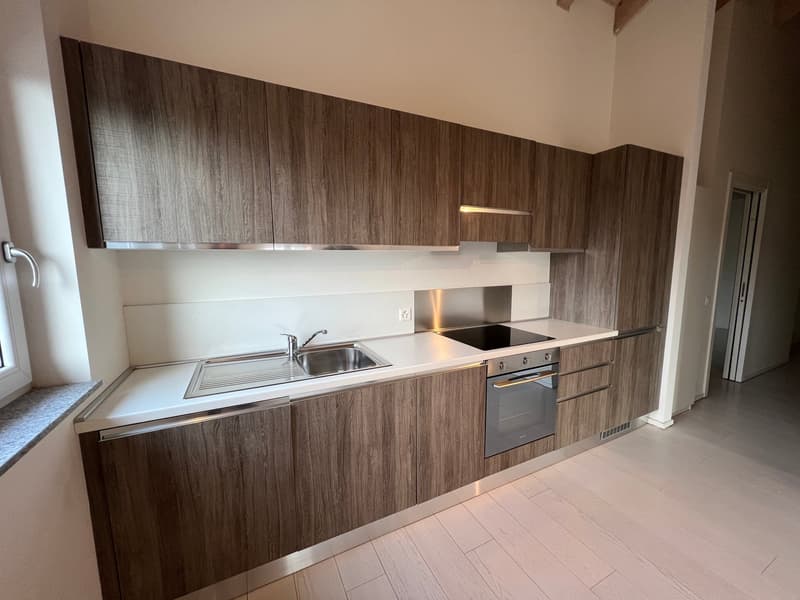 Appartement moderne au dernier étage avec vue sur le toit à Cadro - PLACE DE PARKING (2)