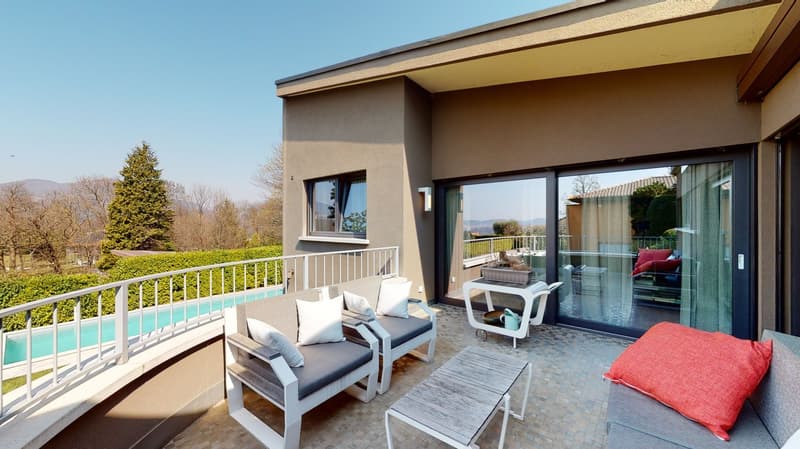 Mendrisio, refined single villa with pool (20)