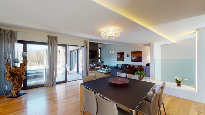 Mendrisio, refined single villa with pool (21)