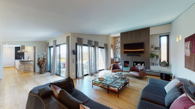 Mendrisio, refined single villa with pool (19)
