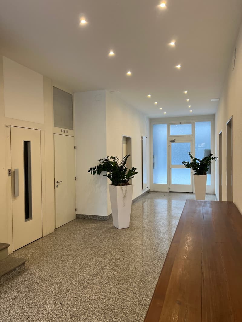 Chiasso, elegantes und neuwertiges Büro mit überdachtem Parkplatz (3)