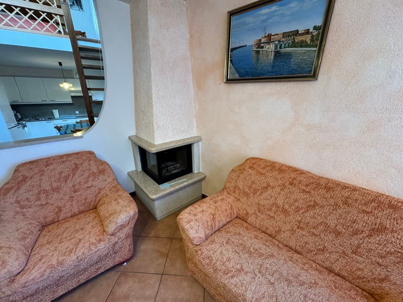 Duplex zur Miete mit 2 Zimmern und Studio – Cadro (16)