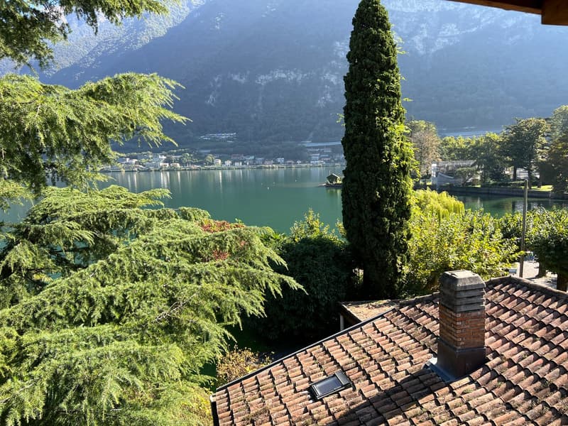 Zentrale Riva San Vitale UND SEEBLICK, DACHGESCHOSS in perfektem Zustand (19)
