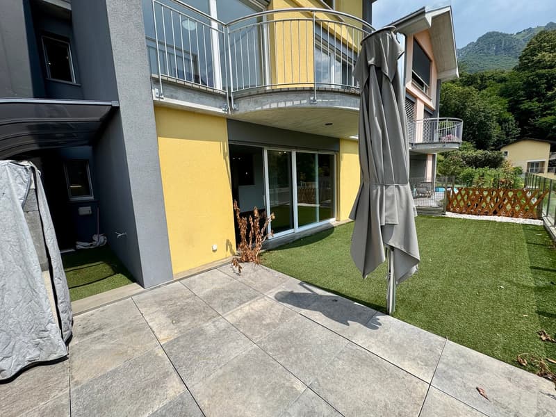 CADRO – ELEGANTE RESIDENZA CON GIARDINO PRIVATO, GARAGE DOPPIO E VISTA PANORAMICA (12)