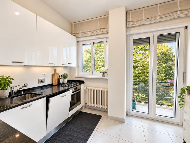 LUGANO CENTRALE | 4.5 LOCALI + DUE APPARTAMENTI A REDDITO – UN’UNICA OPPORTUNITÀ IMMOBILIARE (13)