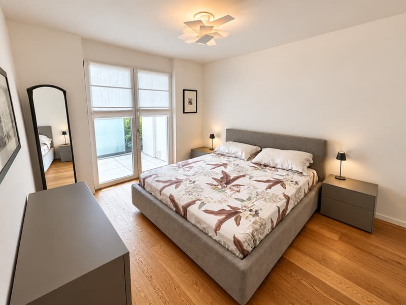 MENDRISIO | 2,5 LOCALI CON VERANDA E GIARDINO PRIVATO OLTRE POSTO AUTO IN AUTORIMESSA (20)