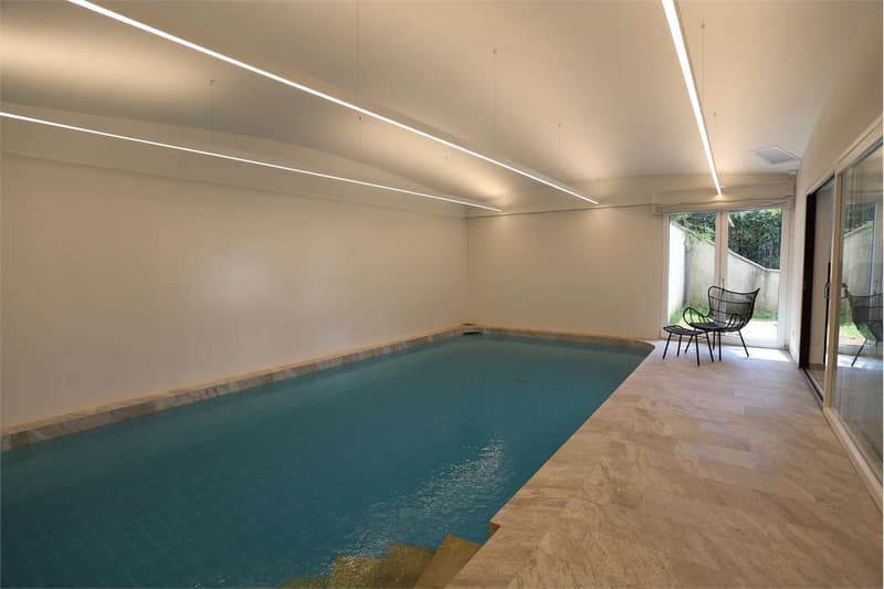 Villa avec piscine intérieure à Vezia (8)