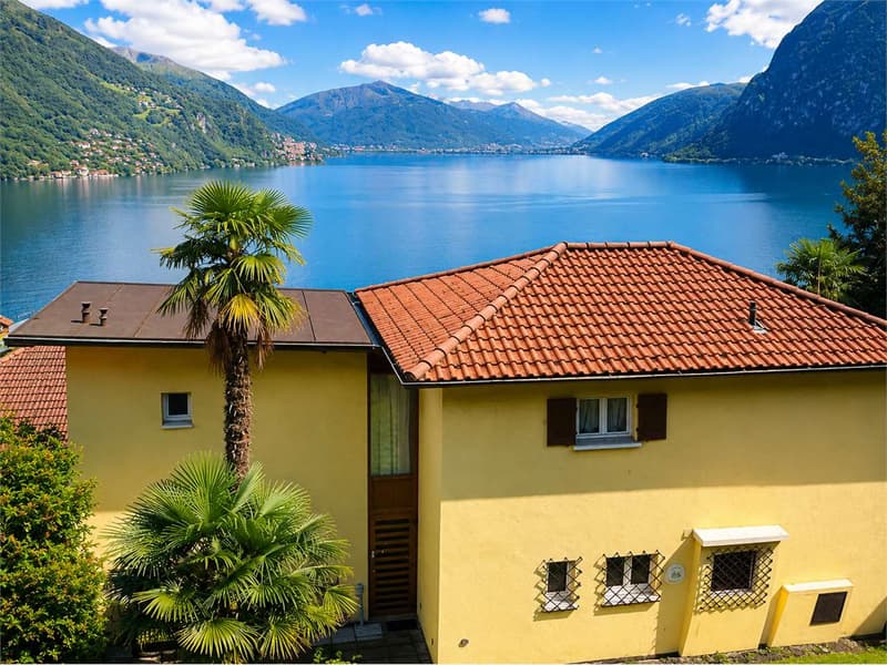 Secondary residence with lake view in Castagnola - LAKE VIEW (3)