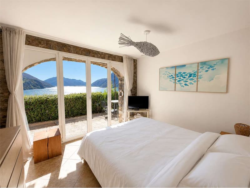Secondary residence with lake view in Castagnola - LAKE VIEW (12)