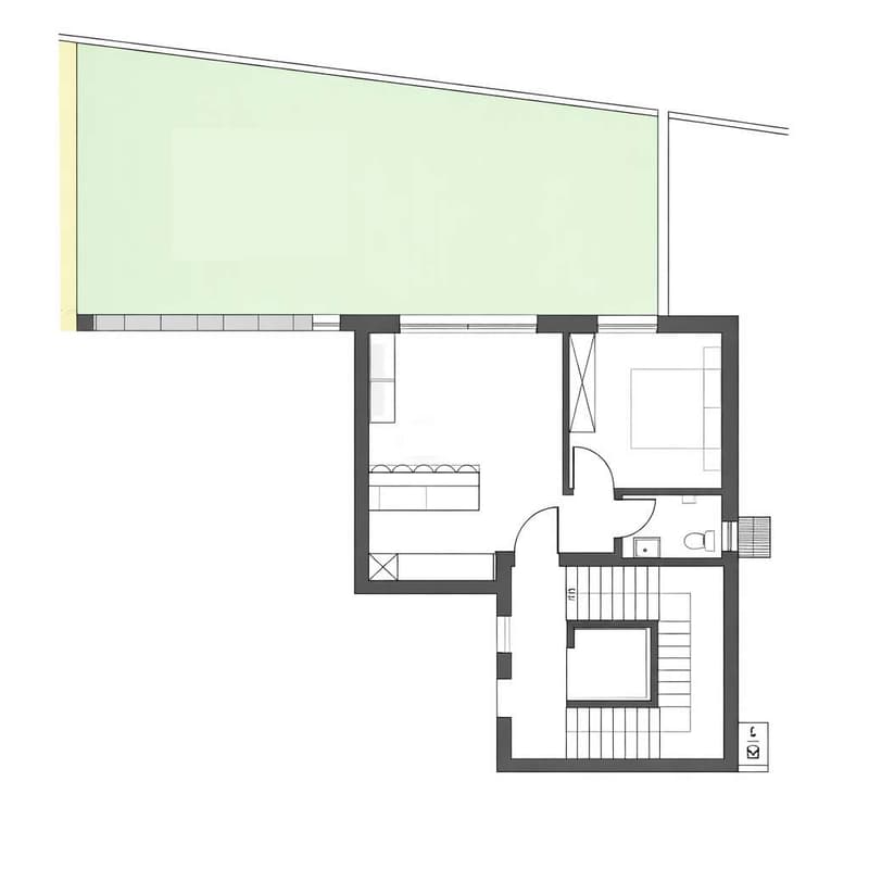 2,5 locali con giardino - Carabbia (13)
