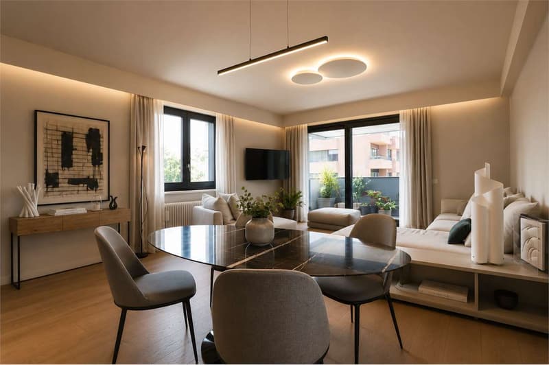 Secondary Home in Lugano - 3.5 Rooms Facing Parco Ciani (2)