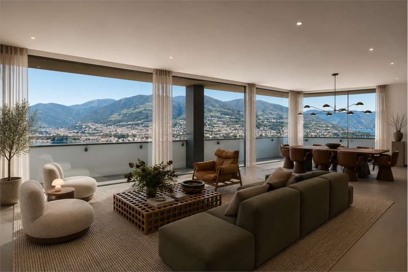 Nuovo Attico 6,5 locali nel centro di Lugano (8)