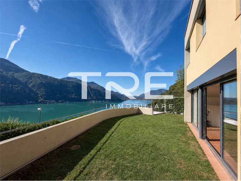 Villa con vista lago a Vico Morcote (2)