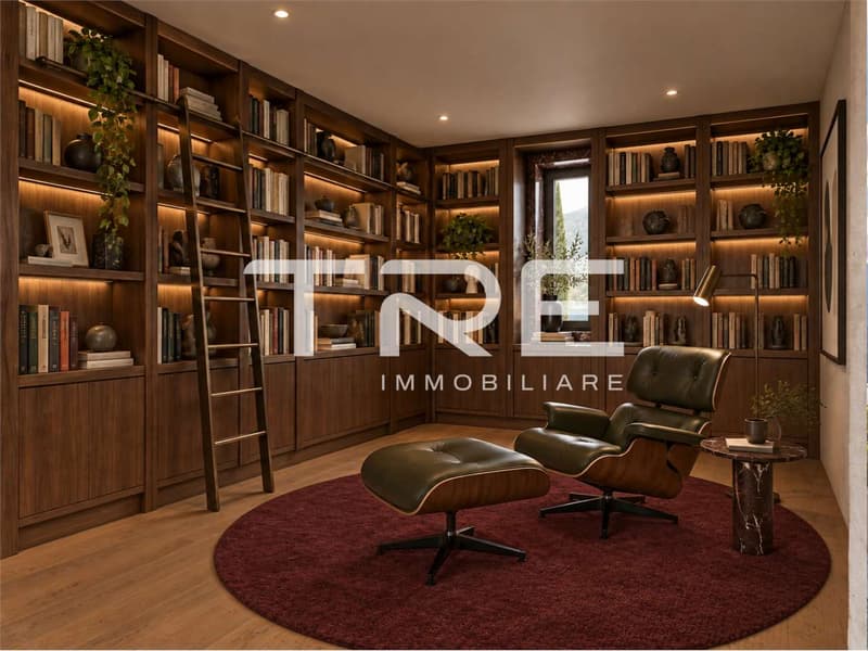 Nuova Villa FRONTE LAGO con DUE DARSENE private (9)