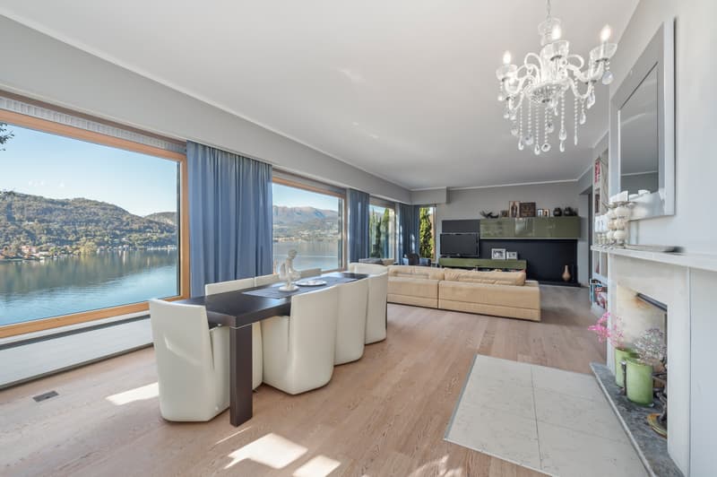 Villa élégante avec vue sur le lac et piscine (7)