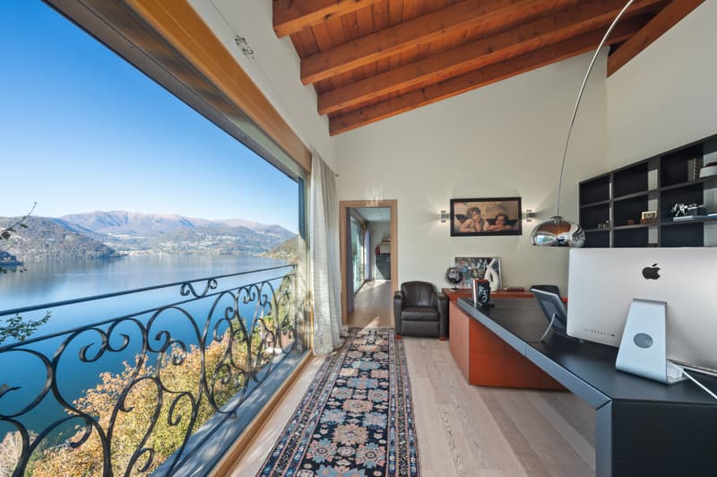 Villa élégante avec vue sur le lac et piscine (9)